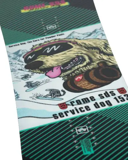 スノーボード ROME SDS SERVICE DOG153 ROME SDS Service Dog 153 スノーボードパウダーボード