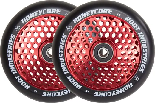 Root Honeycore Negro 120mm Ruedas Patinete 2 Piezas