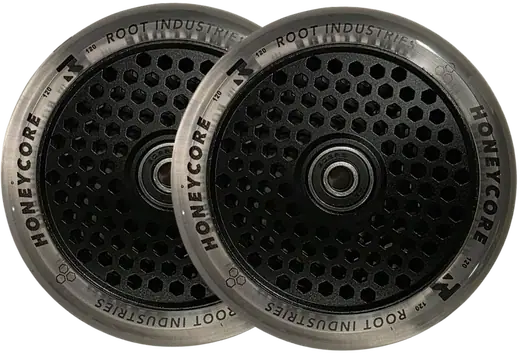 Root Honeycore Clear 120mm Pro Scooter Wheels 2-Pack