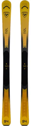 山スキー Rossignol Arcade 94 All Mountain Skis | SkatePro