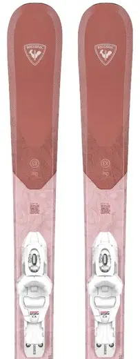 children's/junior skis ROSSIGNOL PRINCESS STUF pink + Rossignol