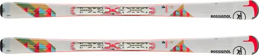 Rossignol Famous 4 17/18 Carving Skis + Xpress W 10 Binding - All