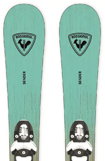 Rossignol Sender Kid + Team4 Bindings Kids Skis | SkatePro