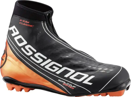 Rossignol X-IUM W.C Classic Black/Orange Cross Country Ski Boots