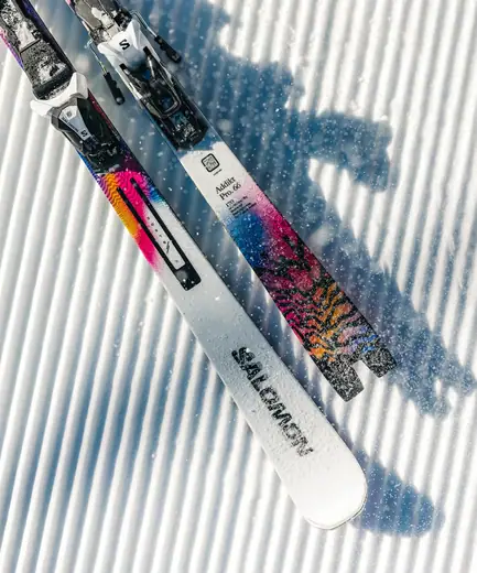 Salomon Addikt Pro 66 + M12 GW Carving Skis | SkatePro