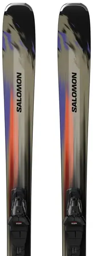 Salomon E Stance 80 + M10 GW All Mountain Skis - Alpine Skiing