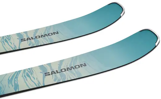 Salomon E Stance Womens 80 + M10 GW All Mountain Skis