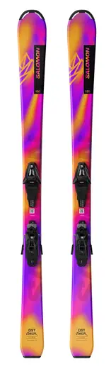 Salomon Lux M + C5 GW Junior Skis | SkatePro