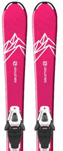 Salomon QST Lux Jr S Skis + C5 GW Bindings
