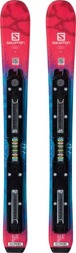 Salomon Qst Lux Jr XS Kids Skis + Ezy5 Bindings