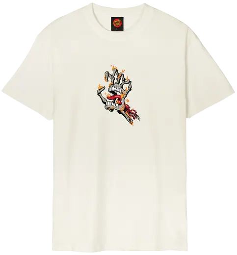 Santa Cruz Burnt Bone Hand T-Shirt | SkatePro