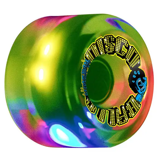 Santa Cruz Disco LED Light Skateboard wheels Set Skateboards