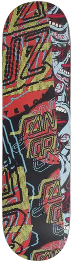 Santa Cruz No Pattern Skateboard Deck