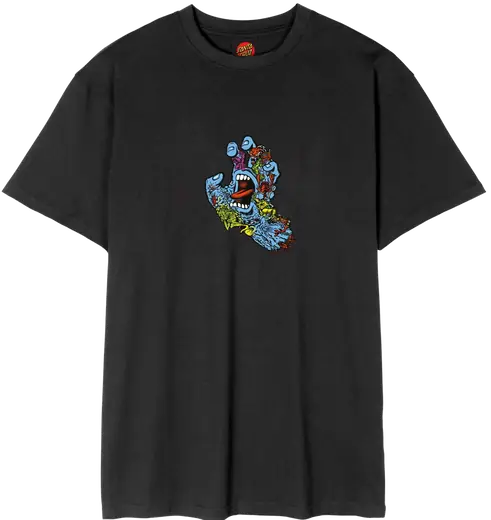 Santa Cruz Roskopp Screaming Five Front T-shirt