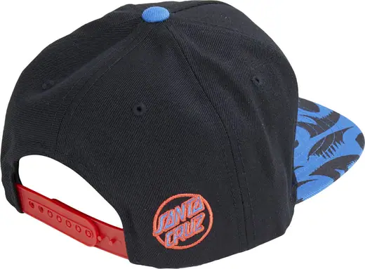 Chapeau bob Santa Cruz noir avec logo Dot