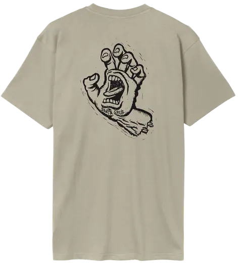 Santa Cruz Stamped Screaming Hand T-Shirt