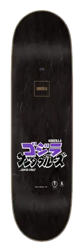Santa Cruz x Godzilla Shin Knox Firepit Skateboard Deck