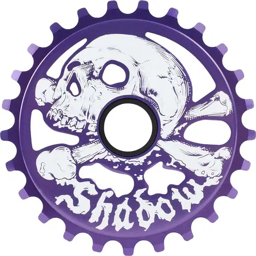 Shadow sprocket clearance