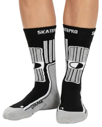 SkatePro Coolmax Inline Chaussettes Pack de Chaussettes Roller