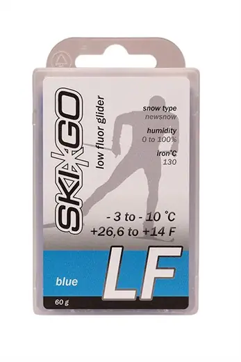 SkiGo Glider LF Blue Gleitwachs
