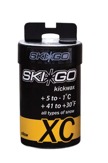SkiGo Kickwax XC Yellow