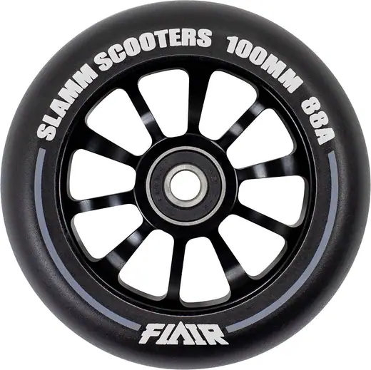 Roue Trottinette Freestyle SLAMM 110mm V-Ten II Wheels Black