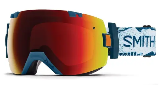 Smith I/OX Kindred ChromaPop Sun Red Mirror Ski Goggles