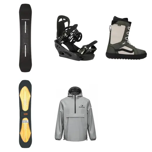 Pacote Snowboard Pesonalizável