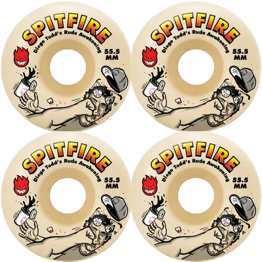 Spitfire Formula Four Diego Rude Awakening Skateboard Wheels