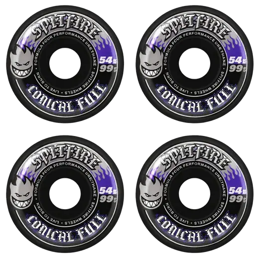 Spitfire Formula Four Team Conical Full Skateboard Wheels