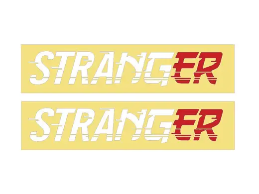 Stranger Drift Sticker set 2-Pack