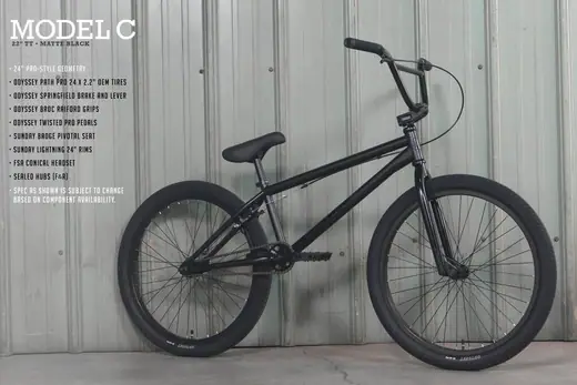 Sunday Model C 24 2022 BMX Freestyle Bike SkatePro