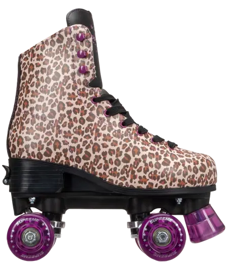 Supreme Del Rey Leopard Ajustable Patines 4 Ruedas