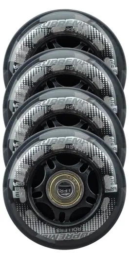 Supreme Venice Light Up Inline Skate Wheels 4-Pack