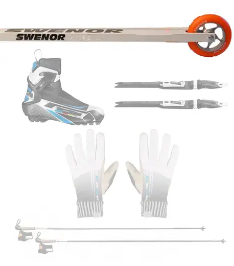 Swenor Skate SNS Elite Roller Ski Package | SkatePro