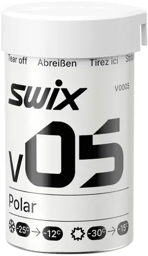 Swix V05 Polar Hard Cross country Skidor Fästvalla