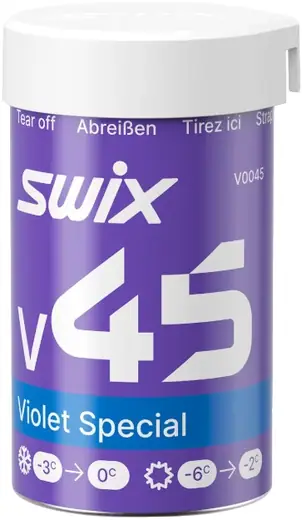 Swix V45 Violet Special Cross Country Skidor Fästvalla