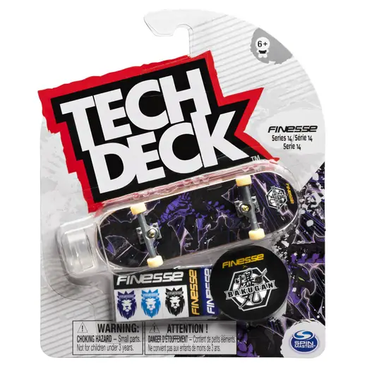 Fingerboard completo Tech Deck Variado - Modelo aleatorio Skate Disaster  778988191323