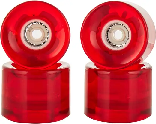 Tempish Woow Rollen 4er-Pack – 80mm, Für Inline-Hockey Auf Kunststoff, PU-Material