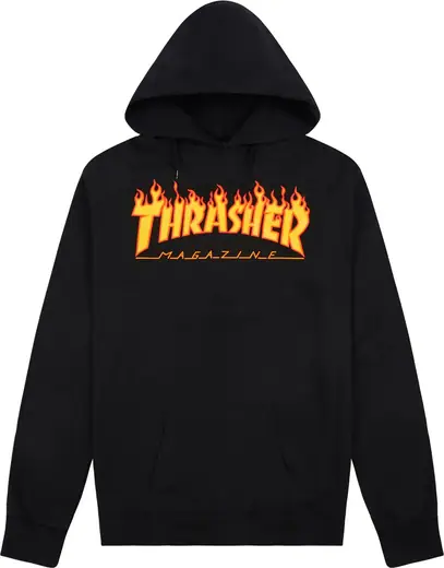 Thrasher Flame Logo Hoodie | SkatePro