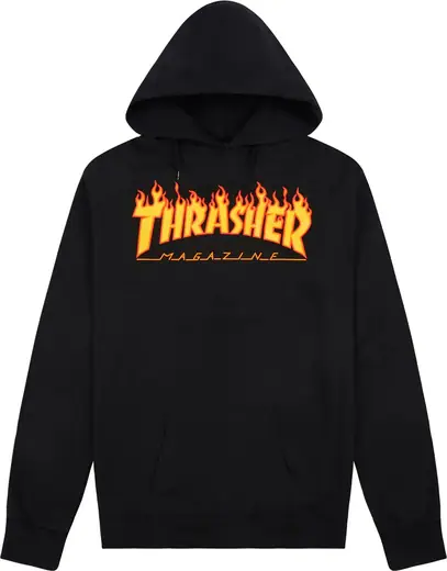 Pink Thrasher Hoodie With Blue Flames Store | bellvalefarms.com