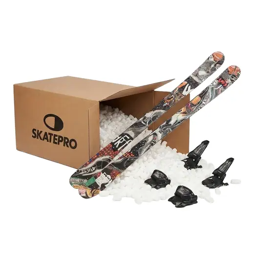 Twintip Ski Bindung und Mounting