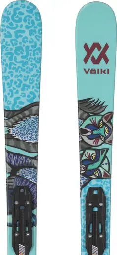 Völkl Revolt W JR スキー 138cm Volkl Revolt Junior Ski + vMotion