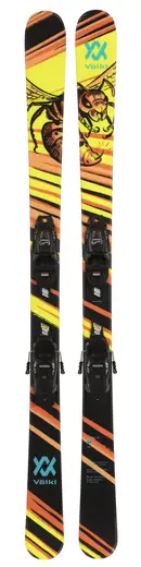 Völkl Revolt Junior Wasp Skis + Vmotion 4.5 Bindings - Kids Skis