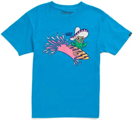 | Cactus Kids SkatePro Vans T-Shirt Carvin