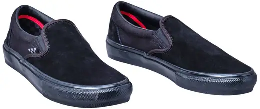 スケートボード vans slip on skate pro 26cm Vans | Skate Slip-On Black/Black Skate Shoe