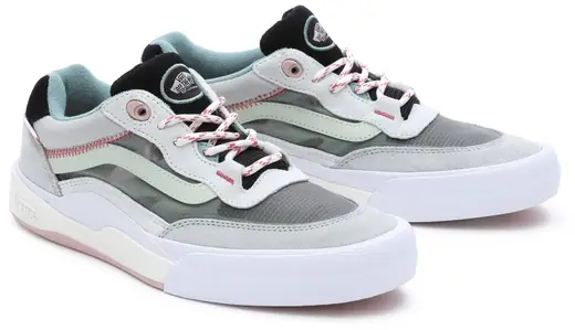 New Vans Wayvee White/Green Sneakers Low-Top Skate Shoes 2023