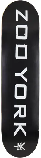 Zoo York Classic Logo Block Skateboard Deck | SkatePro