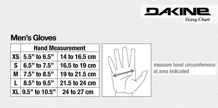 Dakine Knee Pad Size Chart