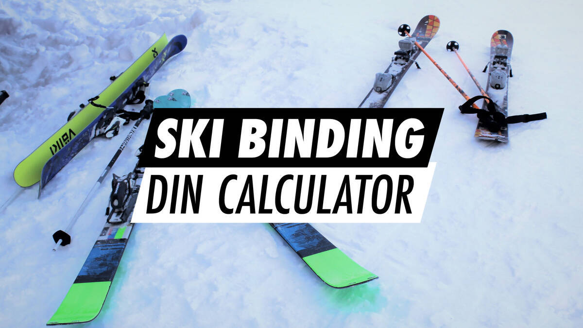 DIN Calculator Find the right ski binding setting here
